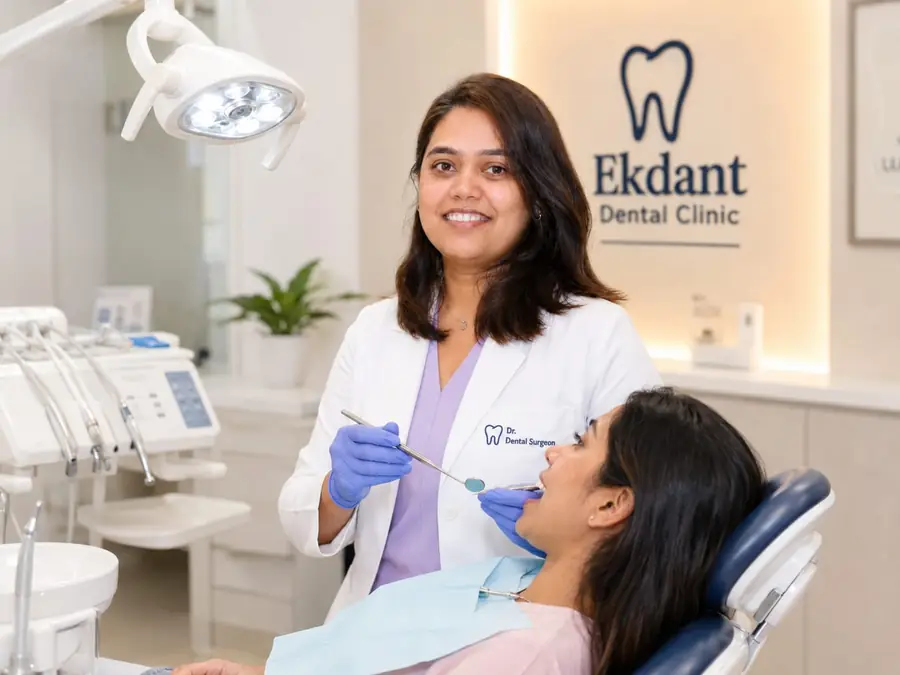 Dr. Deepali Shinde at Ekdant Dental Clinic, Kodoli